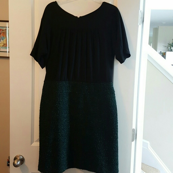 Black and green dress from loft