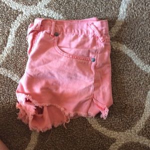 Free People Shorts - Cut off Pink free people shorts Free People Shorts - Cut off Pink free people shorts
