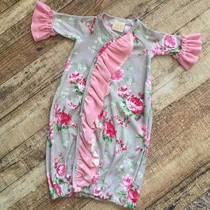 Haute Baby Rose Infant Gown