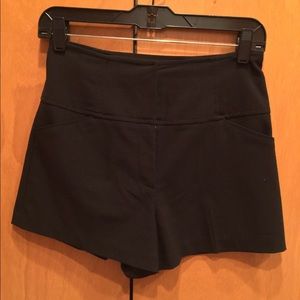 Forever21 black high-waisted shorts