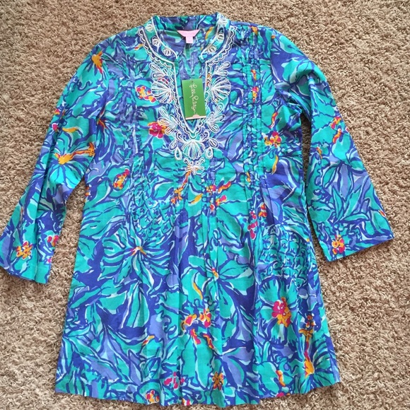 Lilly Pulitzer tunic Size S. New With Tags! - Picture 1 of 3