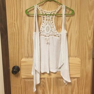 Light tank top Cardigan