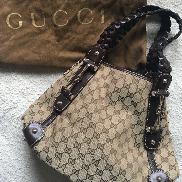 Gucci Handbags - ON HOLD 🌹Never worn-Gucci Monogram Pelham