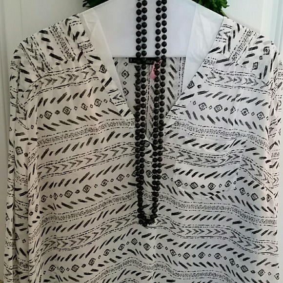 Maurices tribal blouse