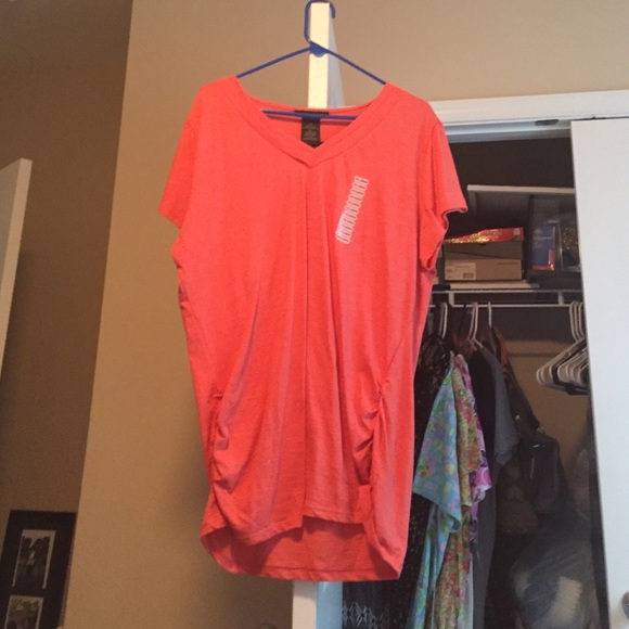 Peach t-shirt