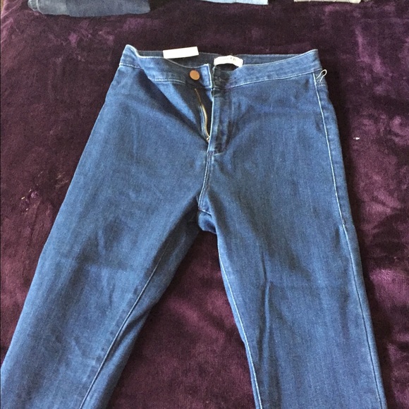 Forever 21 blue jeans - Picture 2 of 4
