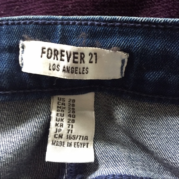 Forever 21 blue jeans - Picture 4 of 4