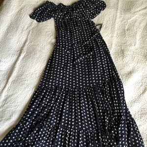 Off the shoulder maxi dress from Loft