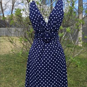 Charming Charlie's polka dot dress!