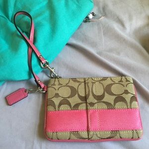 Coach wristlet