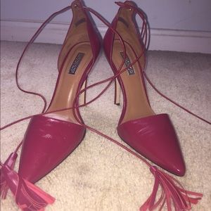 Top Shop lace heels!