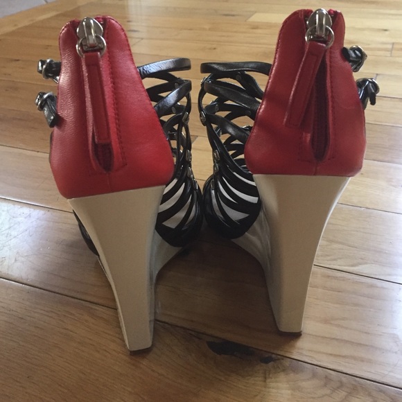 Giuseppe Zanotti. Wedge sandals. AUTHENTIC. - Picture 2 of 4