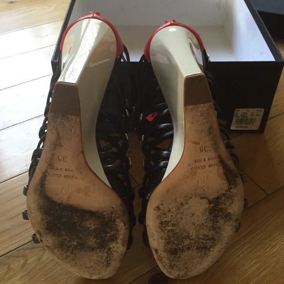 Giuseppe Zanotti. Wedge sandals. AUTHENTIC. - Picture 4 of 4