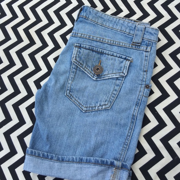 Wetseal Jean Bermuda Shorts