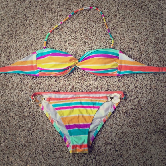 Multi colored VS swim suit
