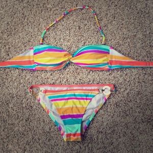 Multi colored VS swim suit