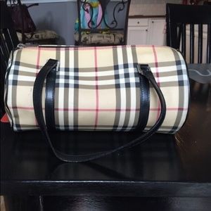 Burberry barrel purse