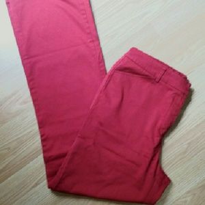 Red NY&C Slacks