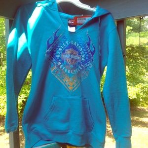 *NWT* blue Harley Davidson Sweatshirt