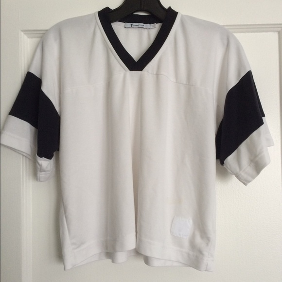 Alexander Wang Tops - T by Alexander wang cropped jersey tee xs
