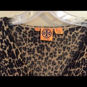 Tory Burch print v-neck cardigan