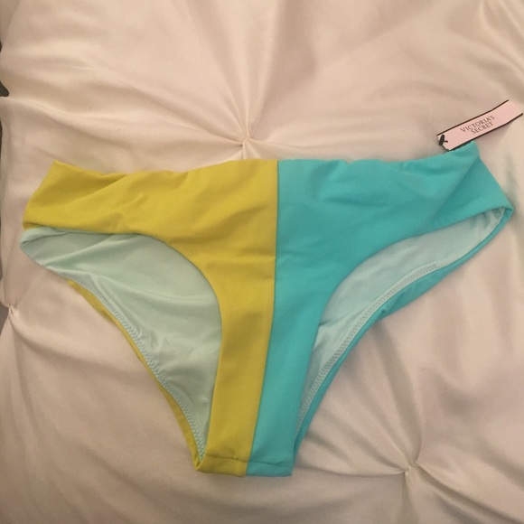 Victoria secret swim bikini bottom - colorblocked