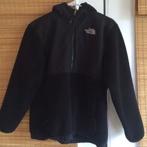 North face fleece with hood