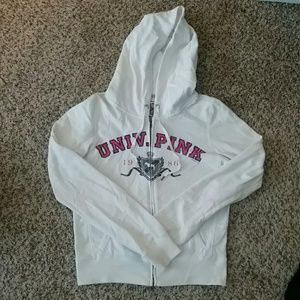PINK zip up hoodie