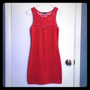 Short Red Bodycon Dress