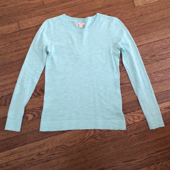J. Crew turquoise sweater