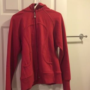 Lululemon scuba red hoodie