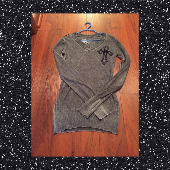 Affliction long sleeve top