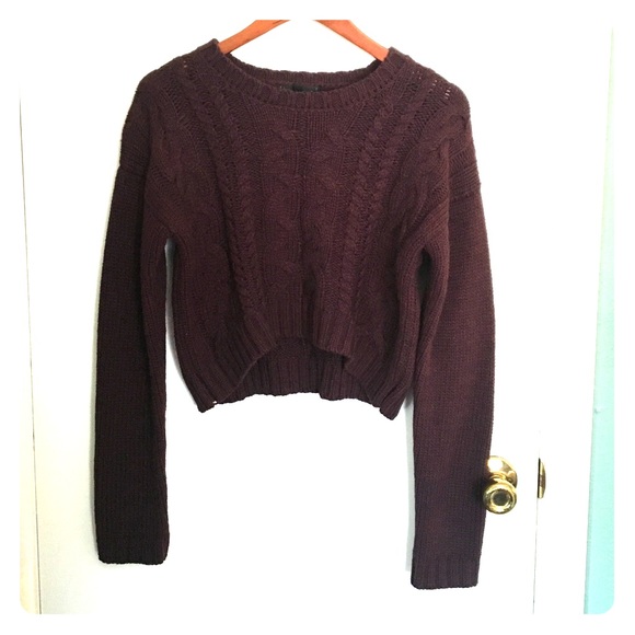 Long Sleeve crop sweater * brand new*