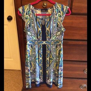 Petite Small 96% polyester 4% spandex dress