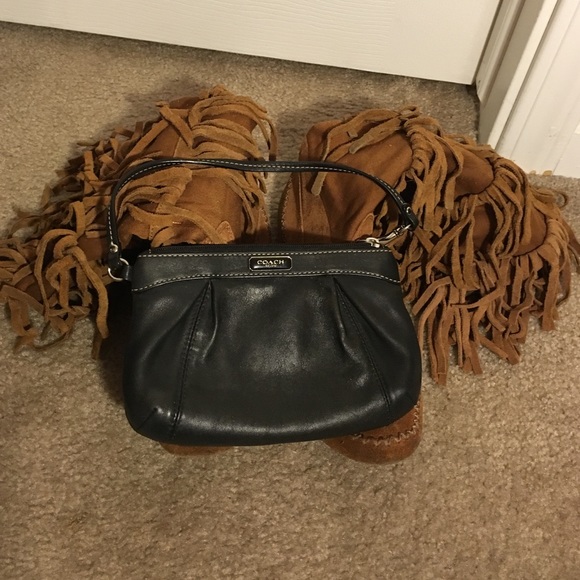 Boots and coach wristlet bundle
