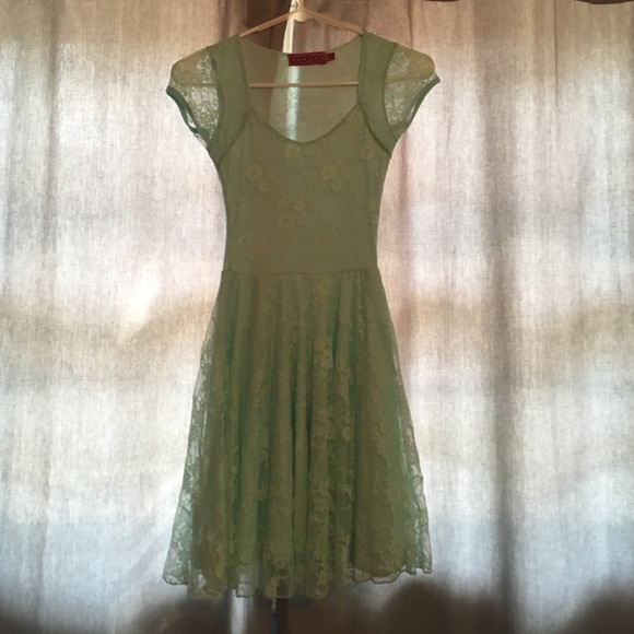 Light blue lace dress