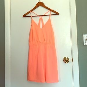 Peach mini dress * Brand New*