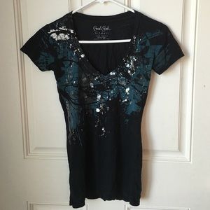 Cruel Girl black top XS extra small black