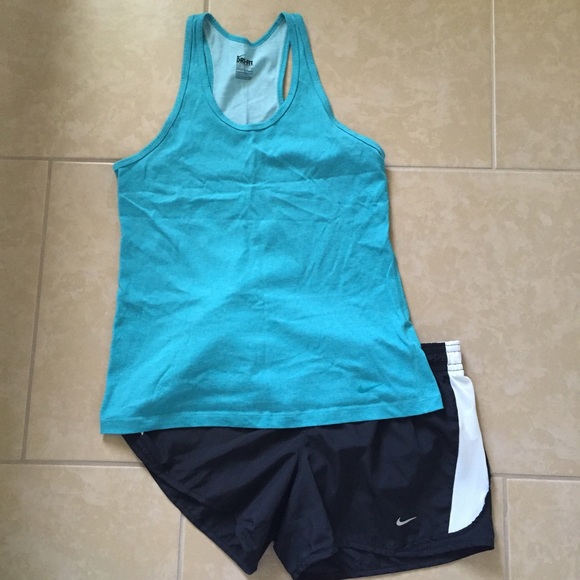 NWOT Nike Teal Dri-Fit Racerback Tank