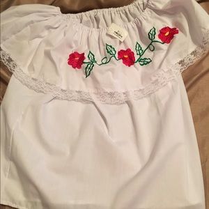 Off the shoulder top