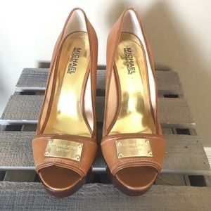 Michael Kors Cognac High Heels