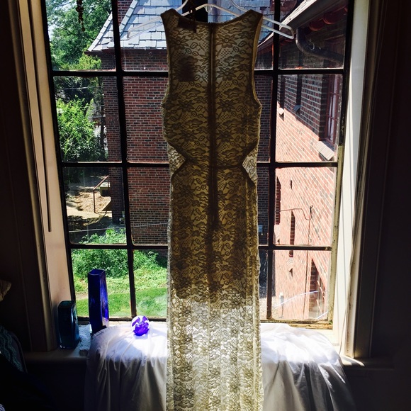 NWT ASTR Lace Maxi Dress - Picture 3 of 4