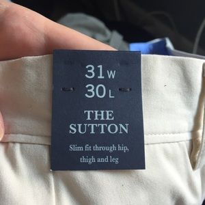 NWT J. Crew Chinos 31/30