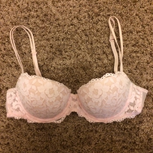 PINK lace bra