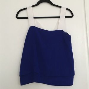 FINAL SALE Sandro Silk blue top