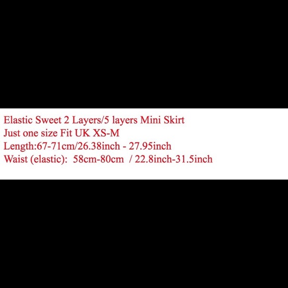 🚨SOLD🚨Black Tulle Tutu Skirt💕 - Picture 3 of 3