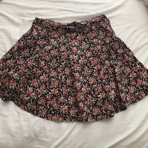 Floral skater skirt