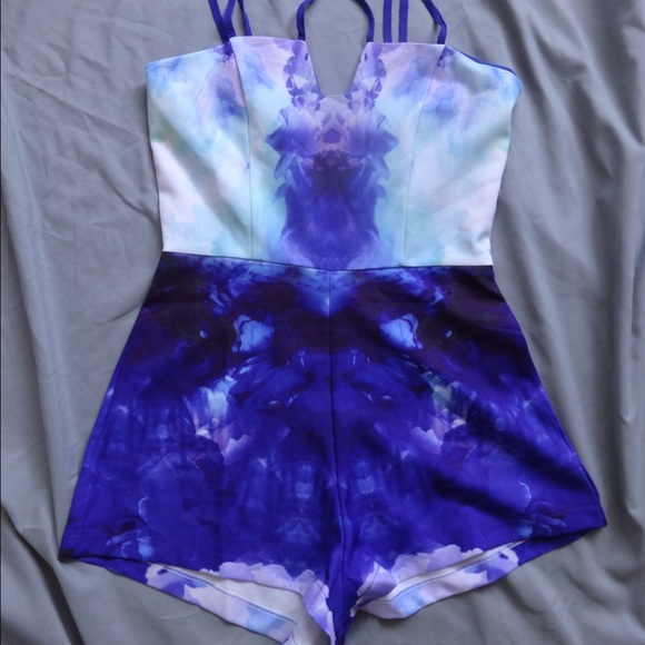 LF Pants - Blue Romper