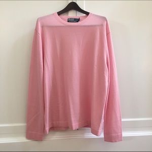 Polo Ralph Lauren Pink Cashmere Sweater