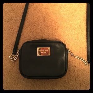 Black Michael Kors cross body bag